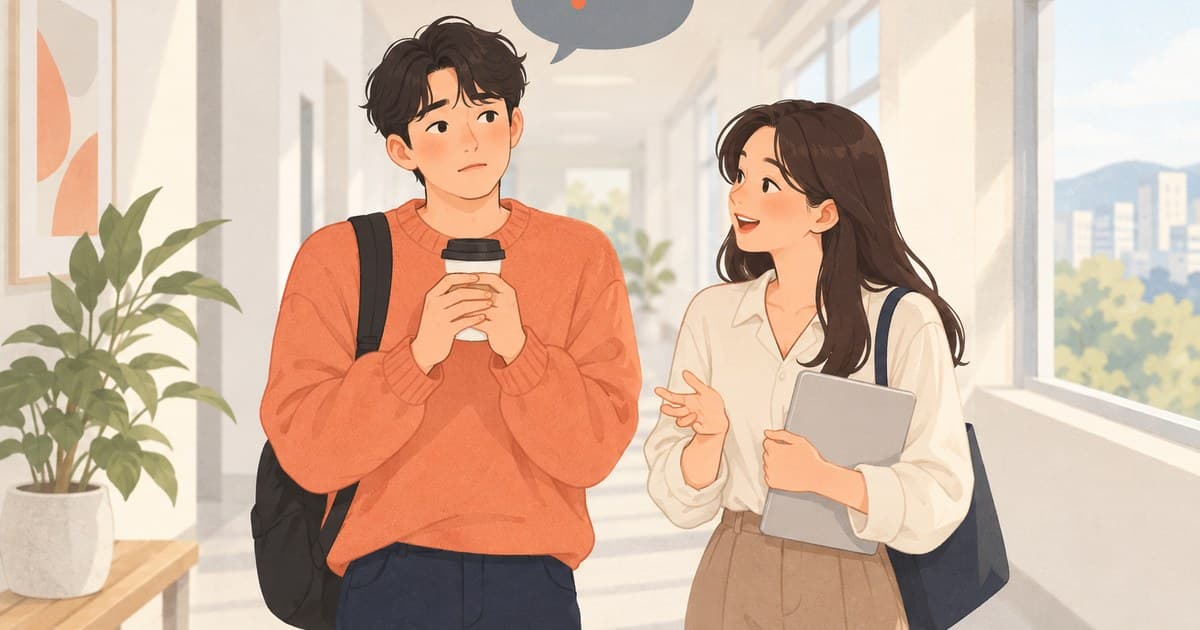 원어민 앞에서 영어가 안 나올 때 — 실력이 아니라 조건의 문제입니다