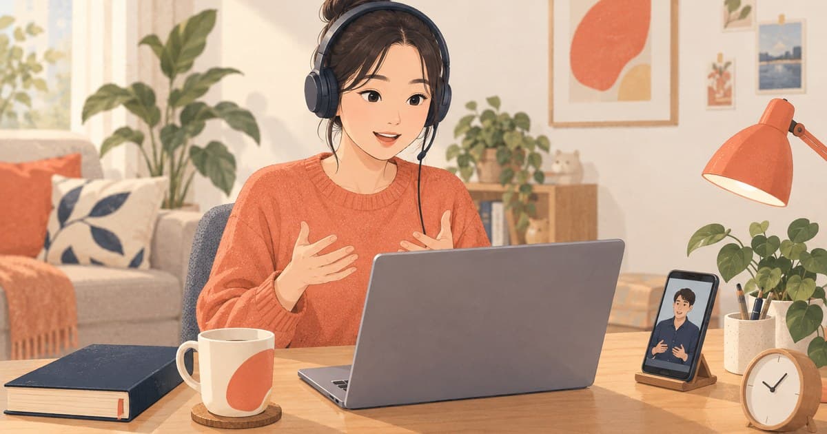 오픽 쉐도잉 — 모범답안을 따라 말하면 답안 억양이 남습니다