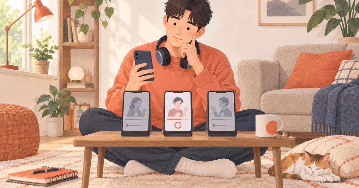 영어 쉐도잉 앱 추천 — 쉐도잉에 실제로 필요한 조작 4가지로 고릅니다